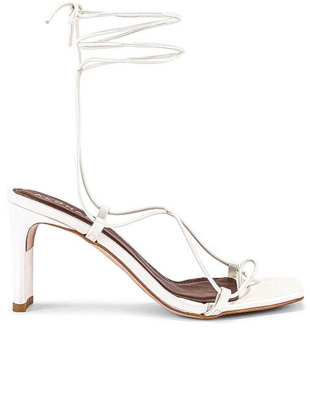 Alohas Bellini Cream Leather Sandals